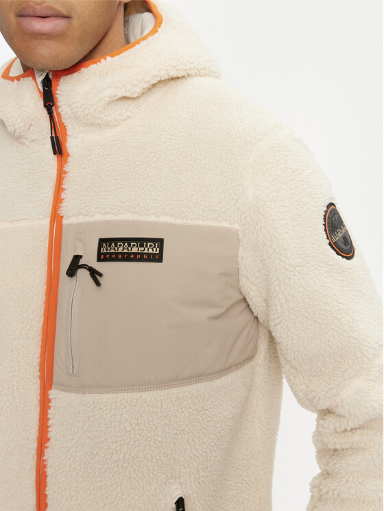 Napapijri Napapijri Felpa di pile Yupik NP0A4GNS Beige Regular Fit