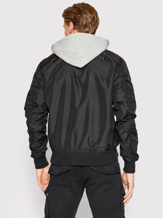 Alpha Industries Alpha Industries Bundy bomber MA-1 196108 Čierna Regular Fit