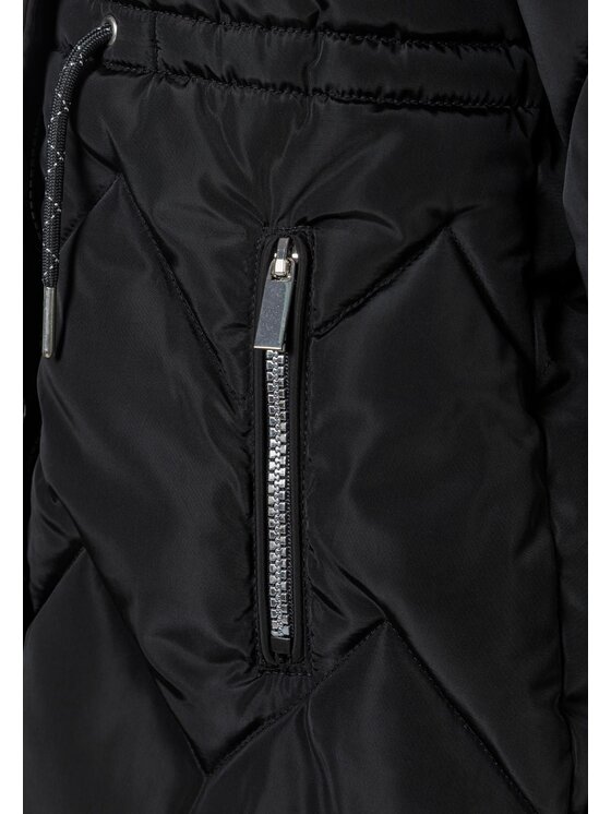 minoti minoti Kurtka zimowa 32COAT174 Czarny Longline Fit