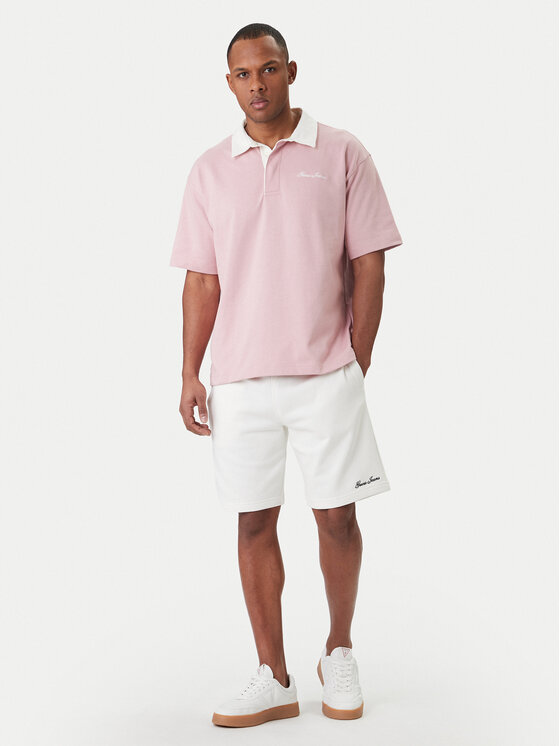 Guess Jeans Guess Jeans Polo M6GP13 KCYM1 Ροζ Oversize