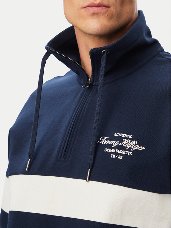 Tommy Hilfiger Tommy Hilfiger Sweatshirt Nautical MW0MW43190 Dunkelblau Regular Fit