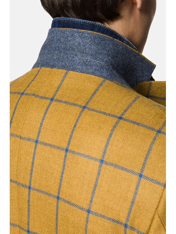 Lancerto Lancerto Marynarka MA099222000002 Żółty Slim Fit