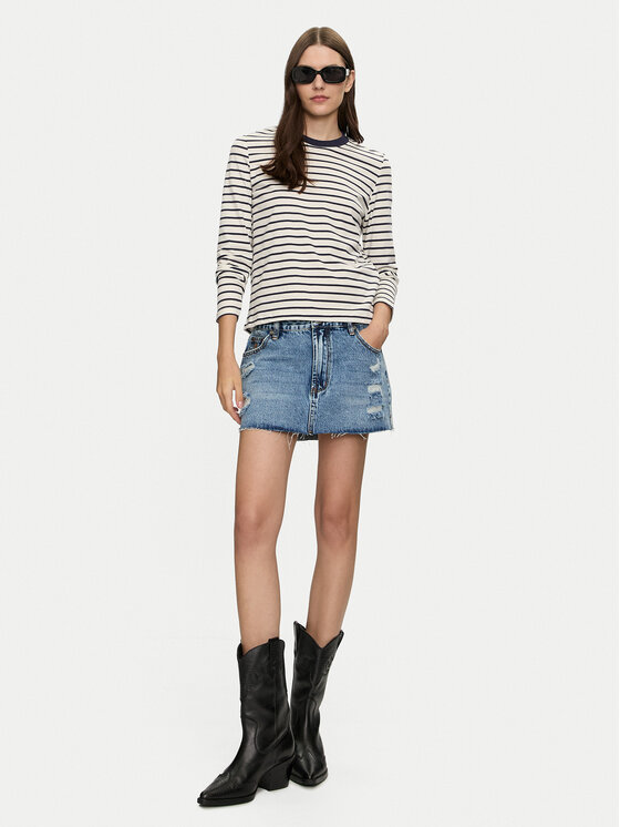 Brave Soul Brave Soul Μπλουζάκι LLT-248BETHANY Σκούρο μπλε Regular Fit