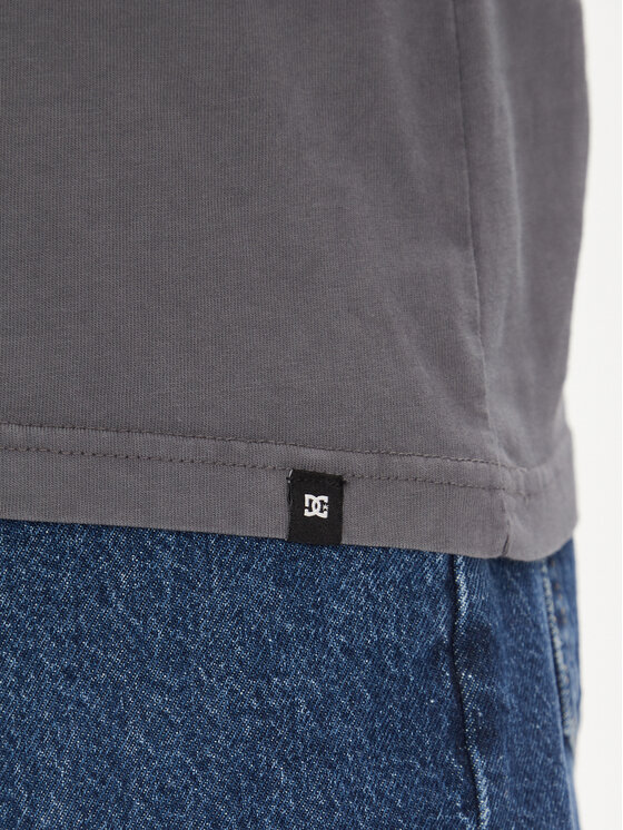 DC DC T-shirt ADYZT05458 Grigio Heritage Fit