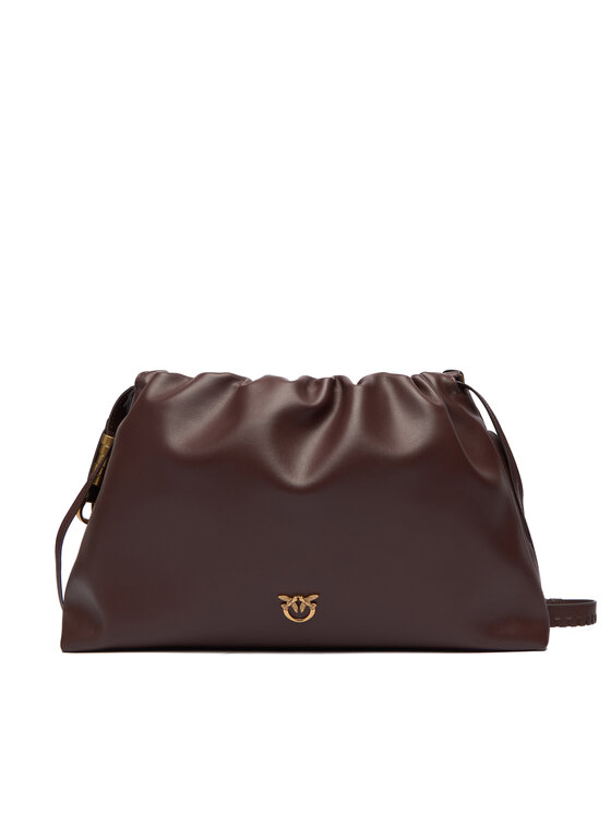 PINKO PINKO Дамска чанта Maxi Clutch+Tracolla SP Al 25-26 PLTT 105825 A0QO Кафяв