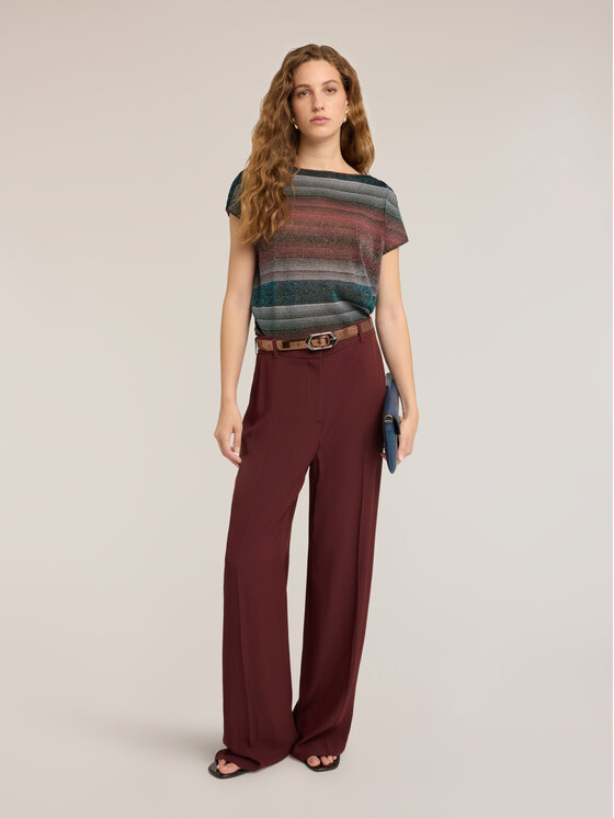 Motivi Motivi Maglione M304W004019N0Z3 Bordeaux Boxy Fit