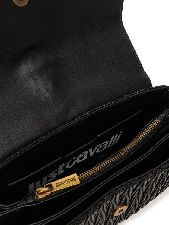 Just Cavalli Just Cavalli Сумка Iconic Snakes 81RA4BA1 ZSD90 Чорний