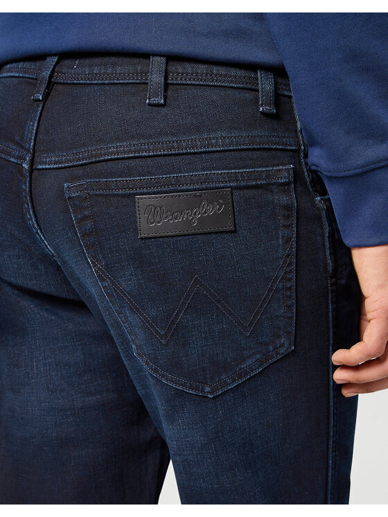 Wrangler Wrangler Jeansy TEXAS SLIM Niebieski Regular Fit
