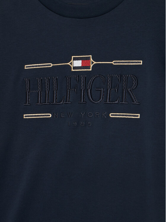 Tommy Hilfiger Tommy Hilfiger Tricou Icons KB0KB10360 Bleumarin Regular Fit