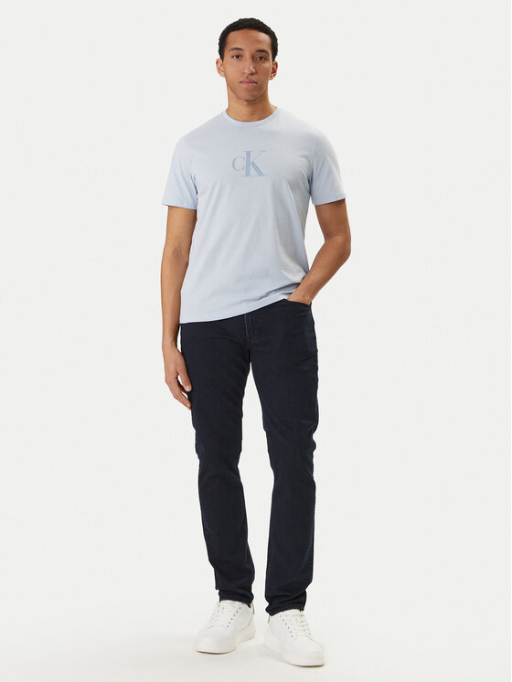 Calvin Klein Calvin Klein Jeansy LV04RF930G Černá Slim Taper Fit