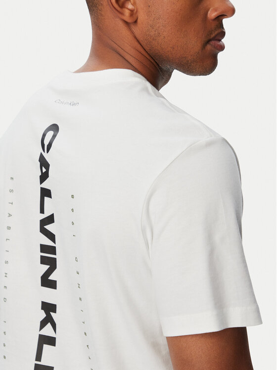 Calvin Klein Jeans Calvin Klein Jeans Majica LV04RG834G Bela Regular Fit