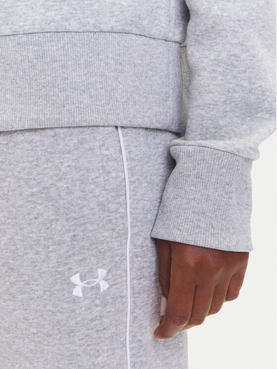 Under Armour Under Armour Majica dugih rukava Ua Rival 1379492 Siva Loose Fit