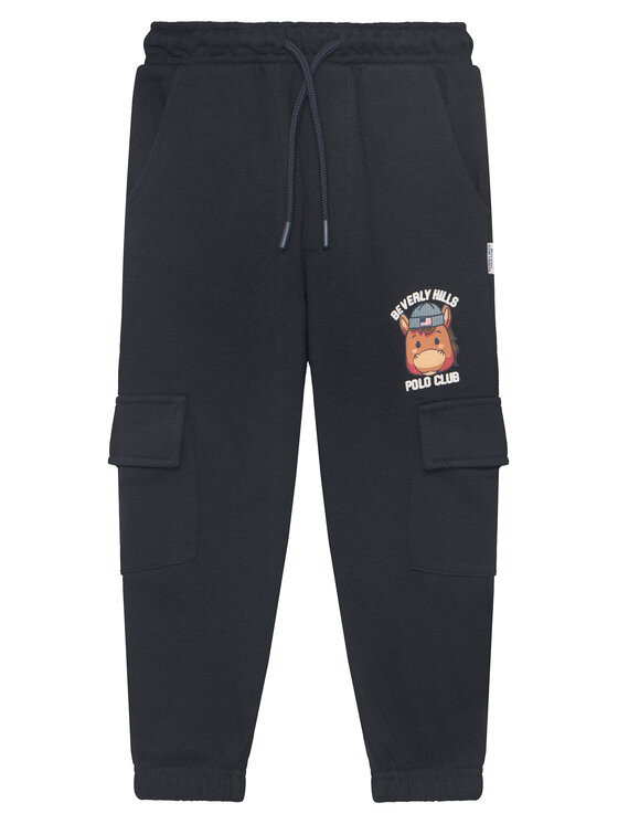 Beverly Hills Polo Club Beverly Hills Polo Club Jogginghose P-SS26B-TF0136 Dunkelblau Regular Fit