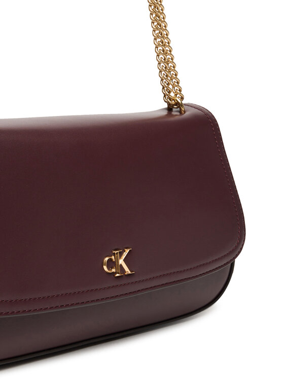 Calvin Klein Calvin Klein Torbica Ck Convertible Chain Medium Bag LV04F3171G Tamnocrvena