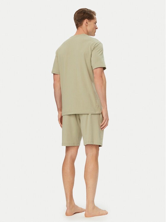 Emporio Armani Underwear Emporio Armani Underwear Pizsama EM000400 AF18890 U8046 Zöld Regular Fit