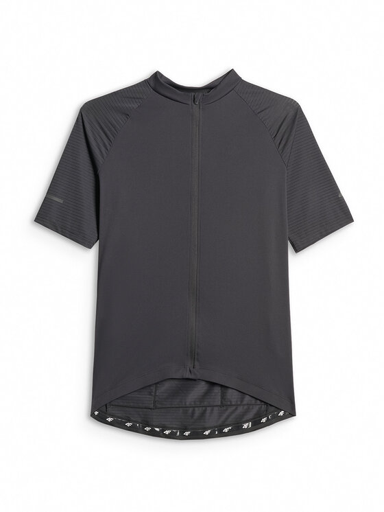 4F 4F Koszulka rowerowa ALTERNATIVE PATH Czarny Slim Fit