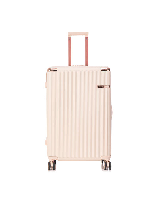 Semi Line Semi Line Didelis lagaminas T5943-5 Écru