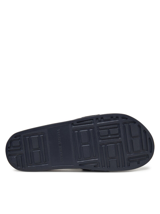Tommy Hilfiger Tommy Hilfiger Natikače Hilfiger Poolside With Webbing FW0FW08529 Tamnoplava