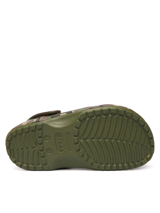 Crocs Crocs Ciabatte Classic Camouflage Clog 211879 Verde