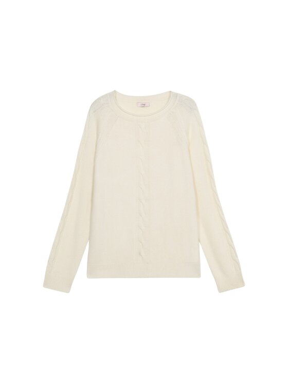 Oltre Oltre Maglione M320J005058N011 Bianco Regular Fit