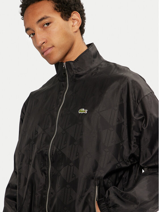 Lacoste Lacoste Giacca di transizione BH4001 Nero Regular Fit