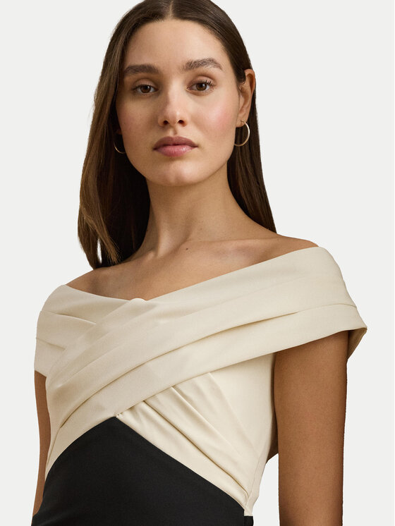 LAUREN RALPH LAUREN LAUREN RALPH LAUREN Koktejlové šaty 253963476001 Černá Slim Fit