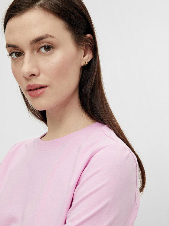Pieces Pieces T-shirt Ria 17086970 Ružičasta Regular Fit