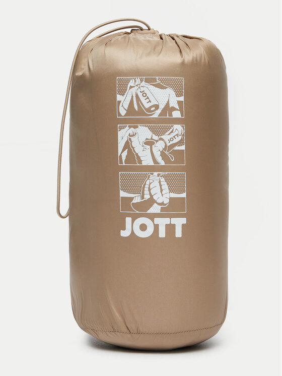 Jott Jott Kurtka puchowa Cloe P000WDOW01 Beżowy Slim Fit