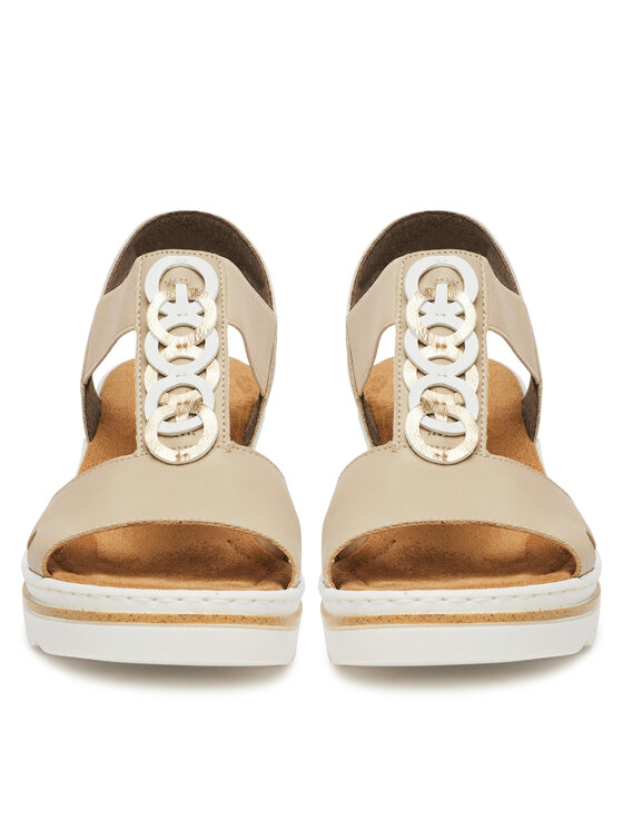 Rieker Rieker Sandale 67498-62 Bež