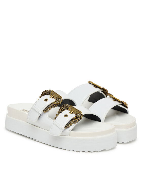 Versace Jeans Couture Versace Jeans Couture Klapki 80VA3SM1 ZS190 3 Biały