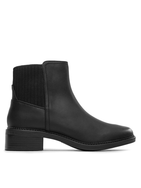 Clarks Členková obuv Maye Palm 261743544 Čierna
