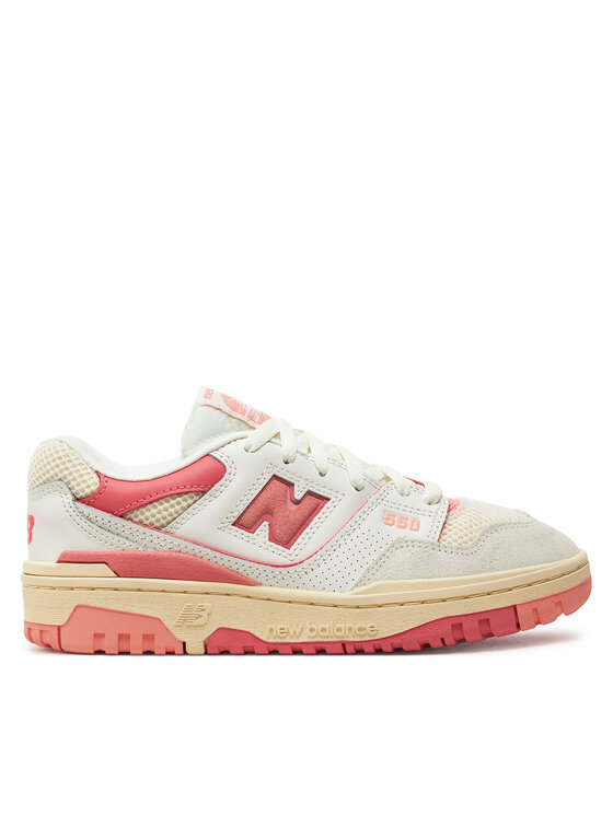 New Balance Sneakers 550 V1 GSB550VR Alb