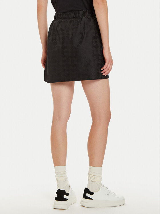 Guess Guess Minirock V4BD00 WGLW2 Schwarz Regular Fit