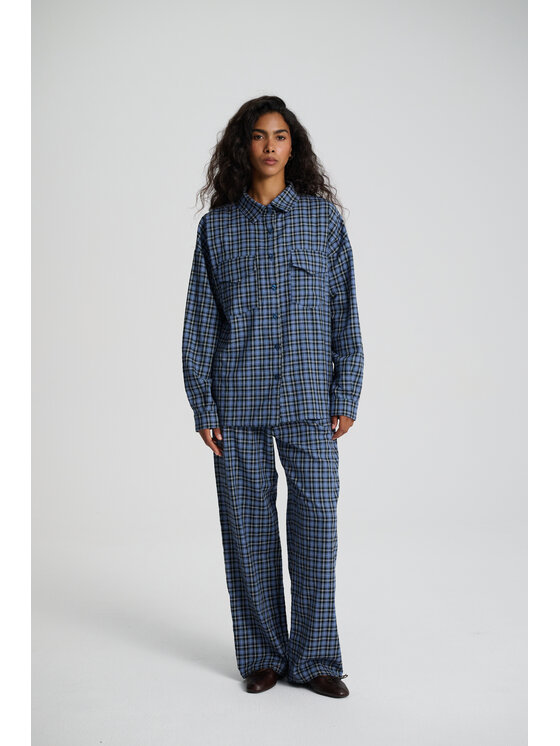 Le Songe Le Songe Koszula ESME Granatowy Oversize