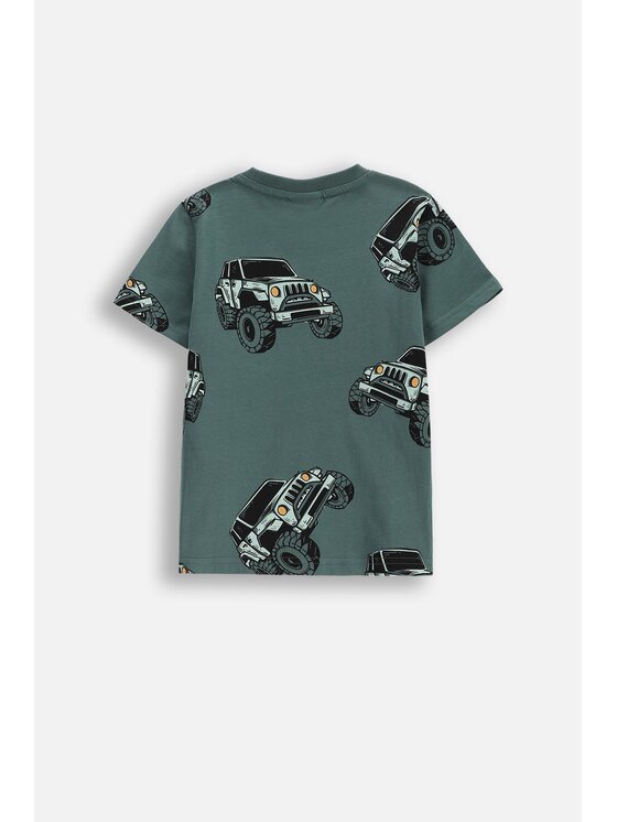 Coccodrillo Coccodrillo T-Shirt WC5143204WBK-011 Zielony Regular Fit