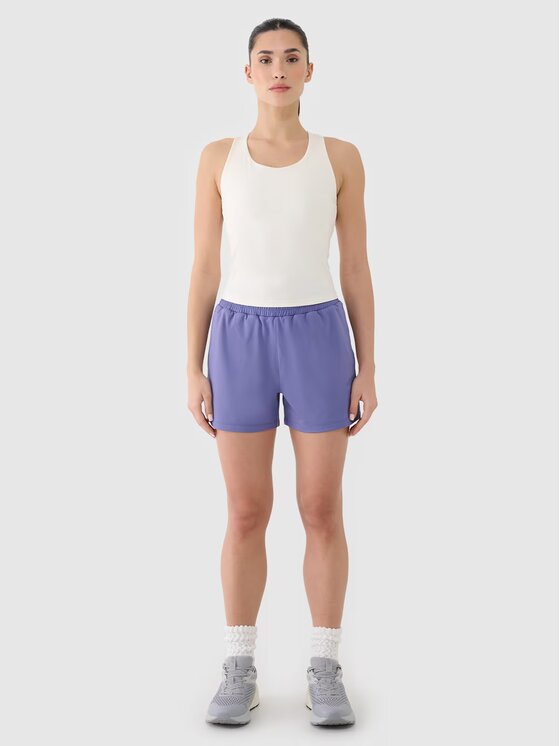 4F 4F Športové kraťasy 4FRSS25TFSHF0874-32S Modrá Regular Fit