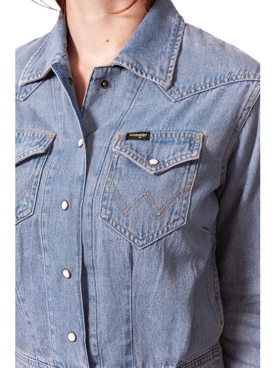 Wrangler Wrangler Giacca da donna SHACKET Blu Regular Fit