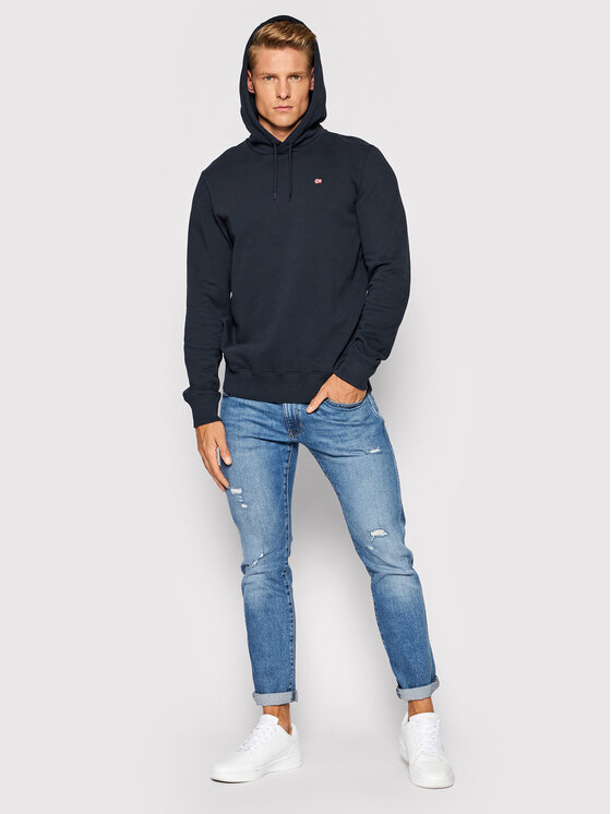 Napapijri Napapijri Mikina Balis NP0A4FQV Tmavomodrá Regular Fit