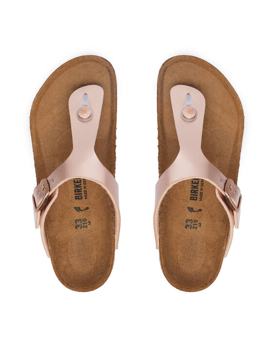 Birkenstock Birkenstock В'єтнамки Gizeh 1012526M Рожеве золото