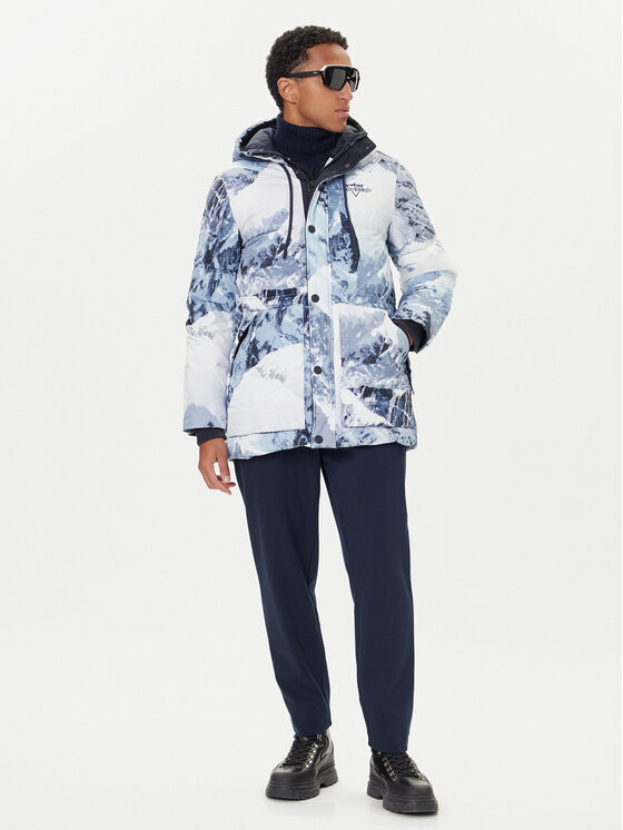 Guess Guess Giubbotto piumino M5BL0O W3282 Blu Regular Fit