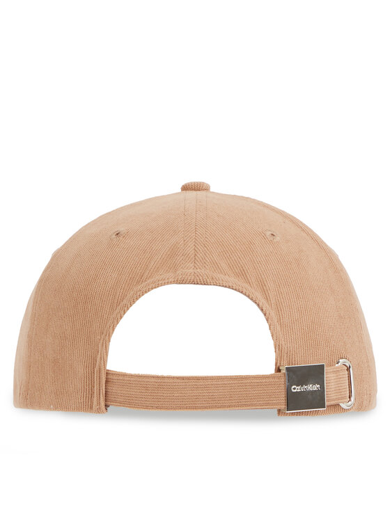 Calvin Klein Calvin Klein Kapa s šiltom Corduroy Cotton Cap K60K612894 Rjava
