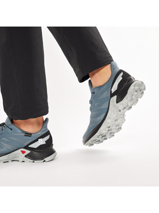 Salomon Salomon Маратонки за бягане Supercross Blast Gtx GORE-TEX 411096 27 V0 Син