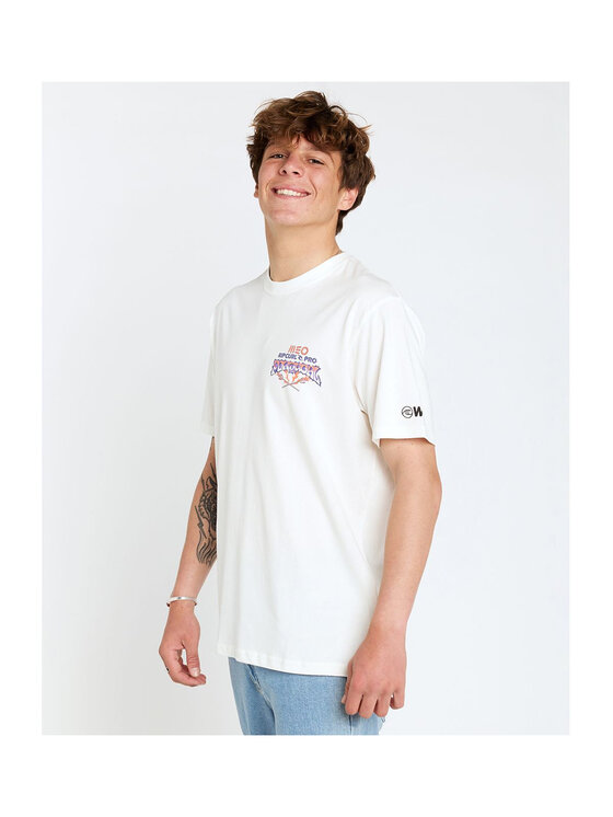 Rip Curl Rip Curl T-Shirt Meo Rip Curl Pro Tee Écru Standard Fit