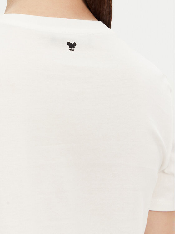 Weekend Max Mara Weekend Max Mara T-Shirt Teiera 2515971052 Biały Regular Fit