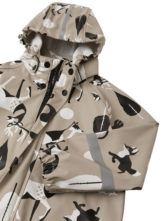 Reima Reima Regenjacke Vesi 5100025A Beige Regular Fit