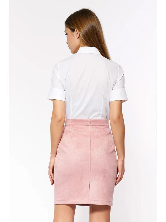 NIFE NIFE Koszula K90 Biały Regular Fit