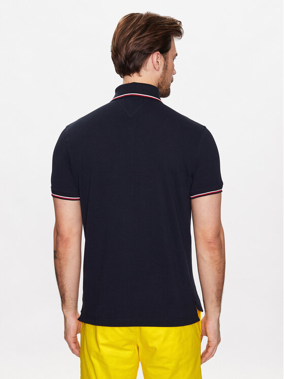 Tommy Hilfiger Tommy Hilfiger Polo 1985 Rwb Tipped MW0MW30750 Blu scuro Slim Fit