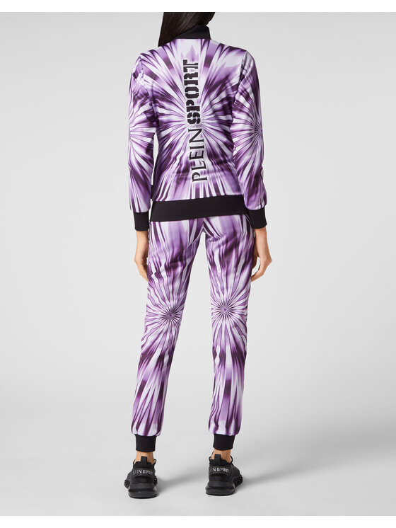Plein Sport Plein Sport Completo top e pantaloni 3501 Viola Regular Fit