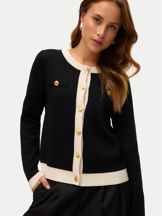Vero Moda Vero Moda Kardigan Oli 10336384 Czarny Regular Fit