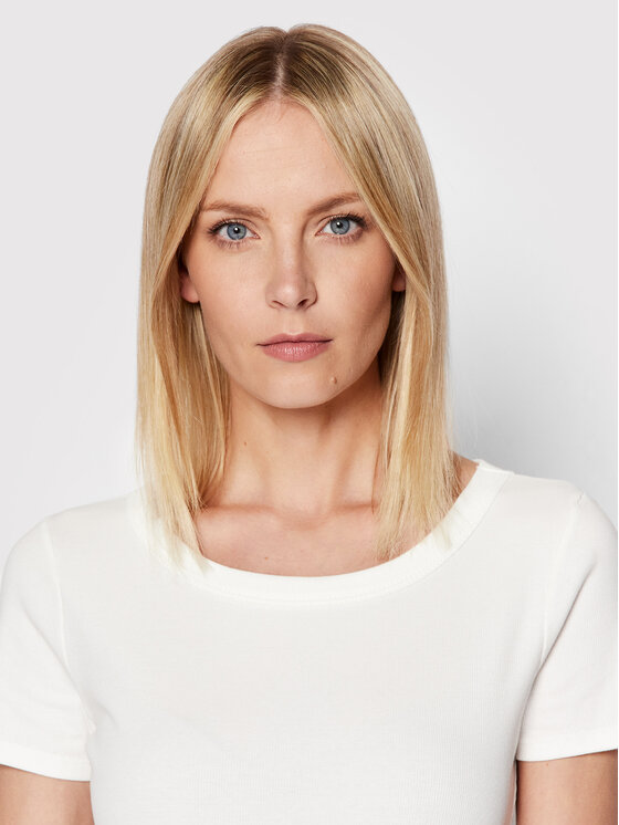 Marella Marella Tričko Ileo 39710125 Biela Slim Fit